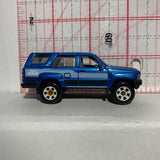 Blue Toyota 4 Runner 1985 1/62 MB805 Matchbox Diecast Car
