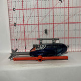 Blue 68 HW Sky News Propper Chopper Helicopter HW Metro Hot Wheels Diecast Car