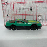 Green Turbo C4 Chevrolet Corvette 888-7 Yatming Diecast Car