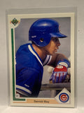 # 334 Derrick May  Chicago Cubs 1991 UD Baseball Cards