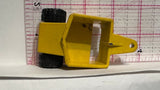 Yellow construction Earth Mover Trailer Unbranded Diecast Car