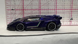 Purple Lamborghini Veneno ©2013 Hot Wheels Diecast Car
