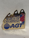 AGT March of Champions Torch Logo  Lapel Pin