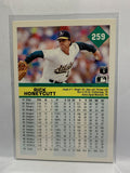 # 259 Rick Honeycutt  Oakland Athletics 1992 Fleer Baseball Cards