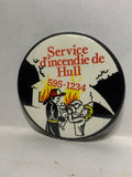Service d'incendie de Hull  Button Pinback