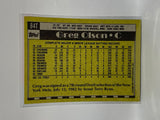 # 84T Greg Olson  Atlanta Braves 1990 Topps Baseball Cards