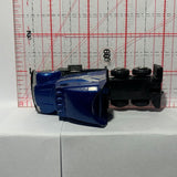 Blue Semi Tractor Truck Motor Max Diecast Car