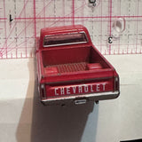 Red Chevrolet Pick Up Truck no wheels C10 2009 Greenlight Diecast Car