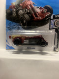 Red Moto Wing Rod Squad GHD31 D7C5 2018 Long Card Hot Wheels Diecast Car