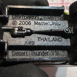 Green Croc Zoo Research & Rescue Desert Thunder V16 MB712 2006 Matchbox Diecast Car