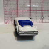 White #4 Triumph TRG 2009 Hot Wheels Diecast Car