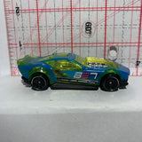 Blue Drift Rod X1644 Hot Wheels Diecast Car