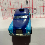 Blue Taxi Cockney Cab Hot Wheels Diecast Car