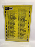 # 132T Checklist   1990 Topps Baseball Cards