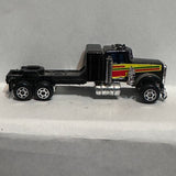 Black Semi Truck Unbranded Diecast Car