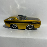 Gold Tooned Deora Hot Wheels Diecast Car