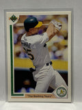 # 656 The Bashing Years  Oakland Athletics 1991 UD Baseball Cards