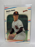 # 588 Jimmy Jones  San Diego Padres 1988 Fleer Baseball Cards