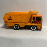Orange ST Power Dump Truck 8022 Unbranded Construction Diecast Car