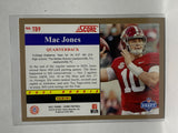 # TB9 Mac Jones Rookie Throw Back Crimson Tide 2021 Score Football Cards