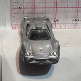 Silver Mercedes CLK-GTR Street Version Maisto Diecast Car
