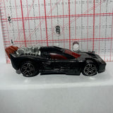 Black Spine Buster 2008 Mcdonalds Hot Wheels Diecast Car