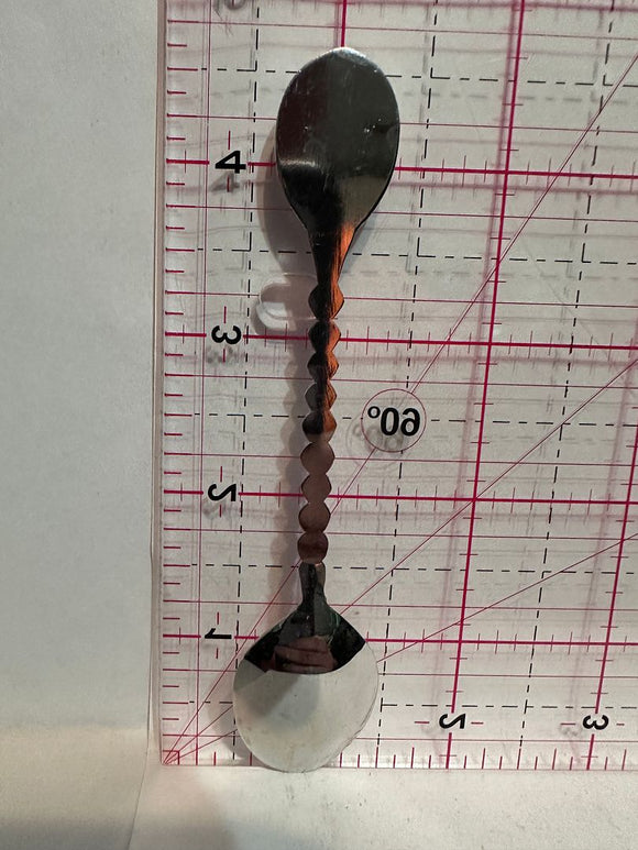 Cross Stitch Purple Flower Misc Souvenir Spoon