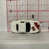 White #98 600 Miles Racer Unbranded Diecast Car