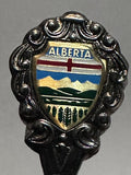 Barrhead Alberta Crest Emblem Alberta Souvenir Spoon
