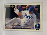 # 155 Wally Joyner Silver Signature Kansas City Royals 1994 UD Collector's Choice Baseball Cards
