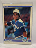 # 148 Jorge Bell  Toronto Blue Jays 1984 Fleer Baseball Cards