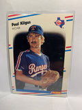 # 471 Paul Kilgus  Texas Rangers 1988 Fleer Baseball Cards