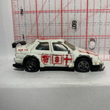 White Alfa Romeo 155 #8 Matchbox Diecast Car