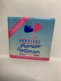 Festival Franco Ontariem Ottawa 1987  Button Pinback