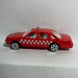 Red Taxi Cab #8030 Unbranded Diecast Car