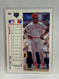 # 353 Barry Larkin  Cincinnati Reds 1991 UD Baseball card