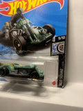 Blue Moto Wing Rod Squad GHG02 D7C6 2018 Long Card Hot Wheels Diecast Car
