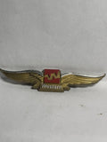 Western Logo Wings  Lapel Pin