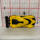 Yellow Mach Speeder FJV63 Hot Wheels Diecast Car