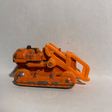 Orange Bulldozer #1365 Yatming Construction Diecast Car