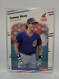 # 611 Tommy Hinzo  Cleveland Indians 1988 Fleer Baseball Cards
