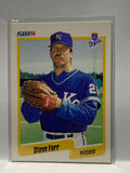# 107 Steve Farr  Kansas City Royals 1990 Fleer Baseball card