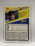 # 186 Mike Magnante  Kansas City Royals 1993 Topps Baseball card