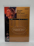 # 242 Christian Ruuttu  Buffalo Sabres 92-93 Parkhurst Hockey Cards