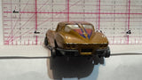 Golden Corvette Stingray ©1979 Hot Wheels Diecast Car
