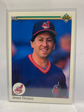 # 588 Jesse Orosco  Cleveland Indians 1990 UD Baseball Cards
