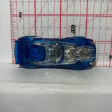 Blue Nerve Hammer X-Raycers HW Racing Hot Wheels Diecast Car