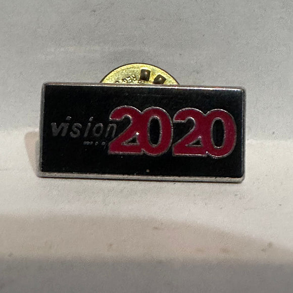 Vision 2020 Logo  Lapel Pin