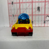 Yellow Pedal Driver Fun Park Hot Wheels Diecast Car