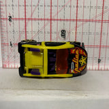 Yeloow Moto-Crossed Hot Wheels Diecast Car